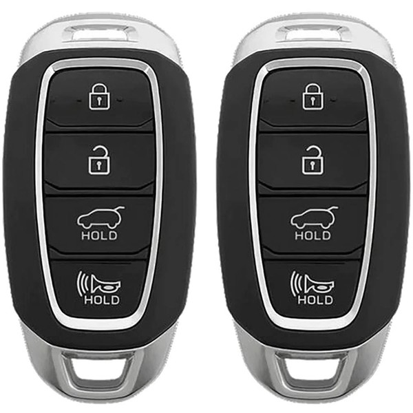 Replacement Smart Key Fob for 2018-2021 Hyundai Kona 4 Button