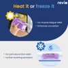REVIX Ice Packs for Injuries Reusable, 2 Packs Hot &