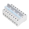 400VAC Dual Power Manual Transfer Switch DIN Rail Mount Single