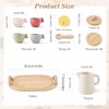 IEATFO Tea Party Set for Kids Wooden Tea Set for