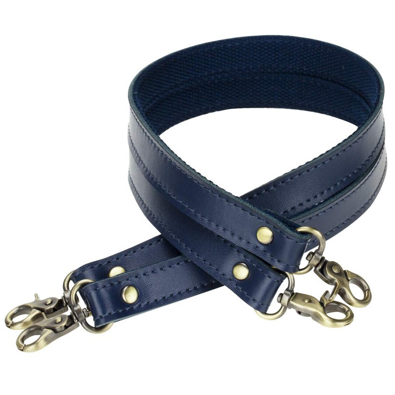 Allzedream Genuine Leather Purse Strap Sewing Canvas Replacement Handbag Shoulder