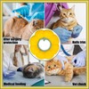 KIKNIN Cat Cone Collar, Soft Protective Collar for Cat After