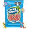 Gomitas Frutales Lucky Gummys Lombriz Neon 1 kg Grenetina