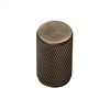 Carlisle Brass Knurled Cupboard Knob, Antique Brass, FTD702