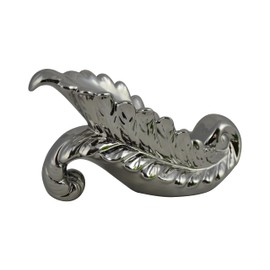 Wine Bodies 11" Polished Silver Cornucopia Bottle Holder