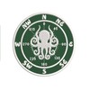 Compass w/Octopus Embroidered Premium Patch Iron-On or Sew-On Embroidery Applique