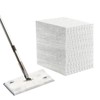 100 Count Dry Sweeping Cloths Pads, Disposable Duster Mop Refills,