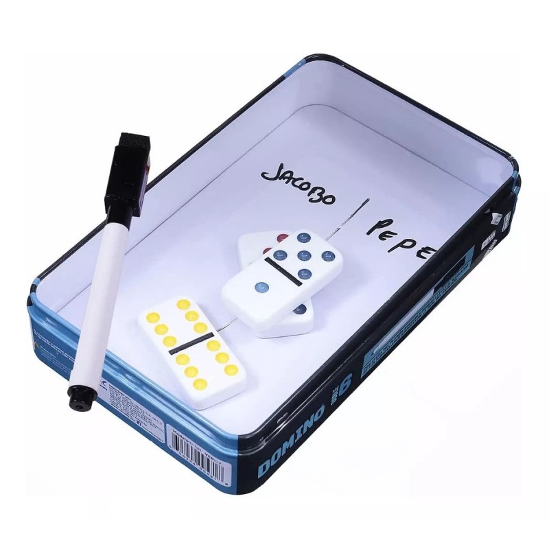 Novelty Juego De Mesa Novelty Domino Doble 6 Con 28