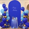Royal Blue Spandex Fitted Wedding Arch Stand Cover 7.2FT Round