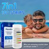 Aquadx 7-Way Swimming Pool and Spa Test Strips,Hot Tub Test