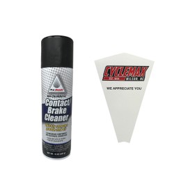 Cyclemax One Pack compatible with Honda Contact/Brake Cleaner 08732-CBL49 Contains One 15oz Can and a Funnel