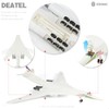 1:100 Scale TU-160 Boomber Quick Assembly Model Kit, Plastic TU-160