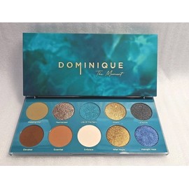 DOMINIQUE THE MOMENT Makeup Eyeshadow Palette 10 Shades $49 Retail New In Box