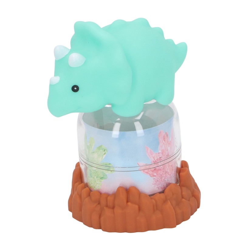 Kids Rhinestone Growing Kit with Light Up Display Dinosaur Doll
