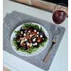 4-Piece Set Felt Table Coasters Place Mat Table Runner Washable