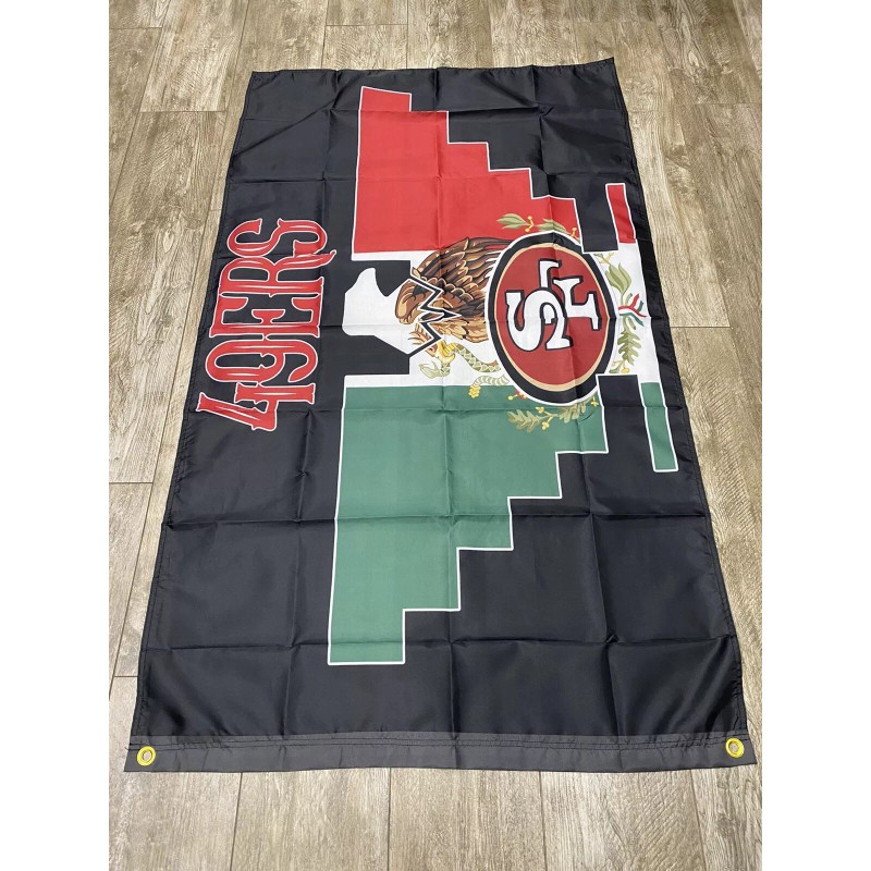 San Francisco 49ers Familia Flag 3' x 5' Banner Quest