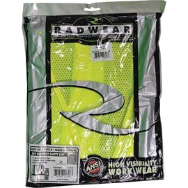 Radians SV2GM3X Class 2 Mesh Safety Vest, Green, 3 Extra Large