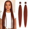 Colored Braiding Hair Pre Stretched - 30 Inch 2 Packs
