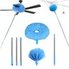 Ceiling Fan Cleaner Duster & Cobweb Duster with Extension Pole