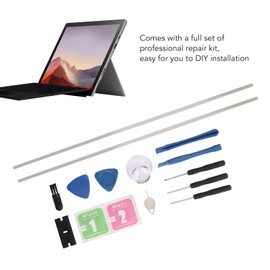 2pcs Bumper Foot Strips for Book Laptop 1, 2 or 3.15 Inch Model Laptop Replacement Rubber Feet with Full Set Professional Repair Kits