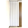 Accordion Curtain, Solid, White, Room Divider, Noren, Long Partition, Blindfold,