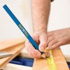 Faithfull Carpenters Pencils 3 Pack - Soft (Blue)