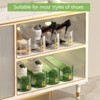 CiBiZi Clear Shoe Slots Organizers 12Pack Shoe Stacker Organizer for