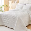 EVENHUG King Size Quilt Bedding Sets with Pillow Shams Soft
