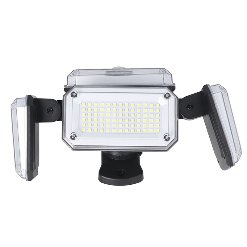 4 Head Solar Sensor Light 7700K 8W IP65 3 Gear