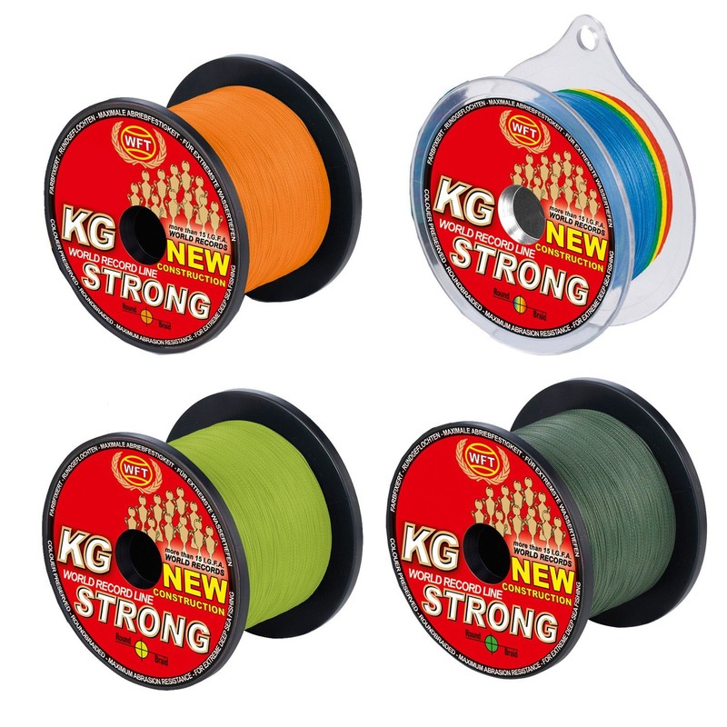 WFT KG Strong 600 m 0.22 mm 32 kg, Braided