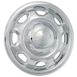 CCI Aftermarket Parts (2) 17" CHROME WHEEL SKINS LINERS HUBCAPS FITS 2010-2017 FORD F150 IMP-80X