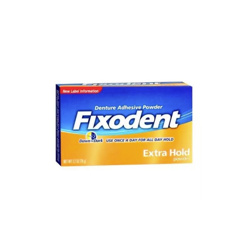 6 Pack - Fixodent Denture Adhesive Powder Extra Hold 2.70oz