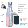 Konokyo Insulated Water Bottles,17 oz Double Wall Stainless Steel Vacumm