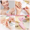 Juego de 6 limas de uñas de cristal de doble