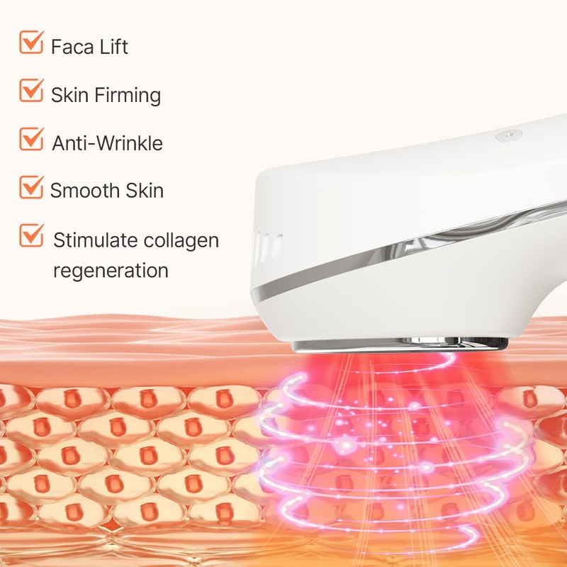 TOUCHBeauty Hot & Cold Facial Massager - Handheld Vibration Skin