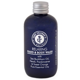 Relaxing Hand and Body Wash (Neroli, Frankincense and Sweet Orange) by Mrs Frisbee's All Naturals/Natural/Vegan / 100ml