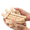 Wood Clothes Pin,Natural Birchwood Clothespins,Strong Grip,Heavy Duty Outdoor Clothes Clips