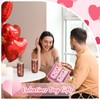 Yetene 2 Pack Hearts Iced Coffee Cups 16 oz Valentine's