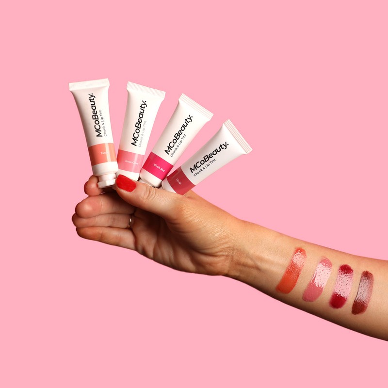 MCoBeauty Cheek & Lip Tint 6ml, Rose Glow