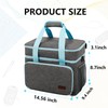 Sewing Accessories Organizer, Double Layer Sewing Supplies Organizer with Detachable