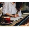 Creavvee® A5 Soft Touch Notebook 160 pages hardcover Lined paper,