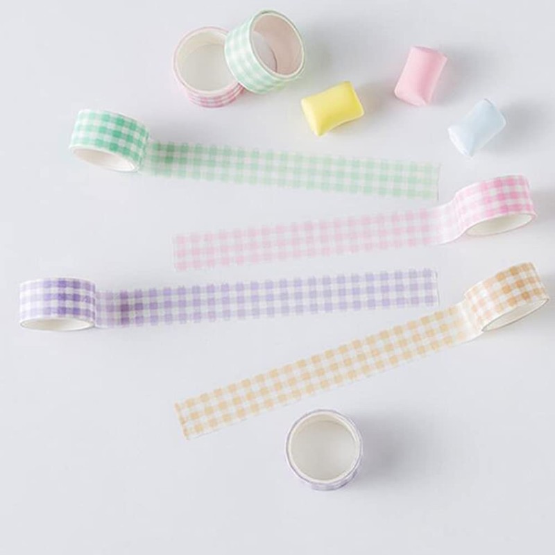 MinniLove Masking Tape, Washi Paper, 16 Types, Sticker Tape, Cute,