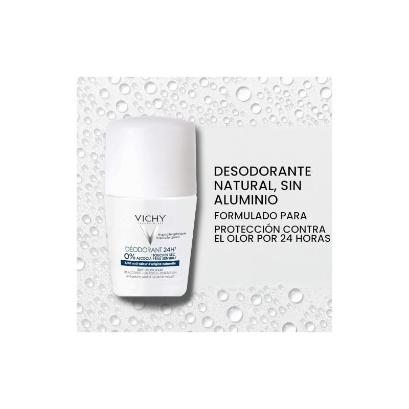 Vichy "vichy deos desodorante anti-humedad 24h 50ml ideal para pieles