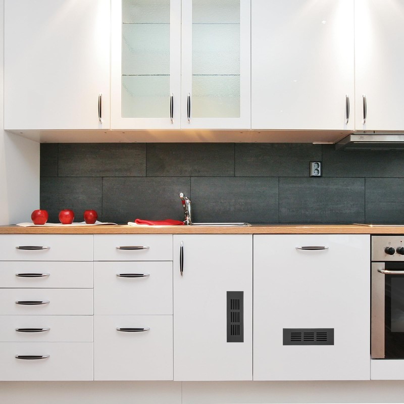 sourcing map Rectangle Ventilation Grille, Aluminum Alloy Mesh Air Vent