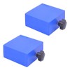 INTLLAB 2pcs/Pack Lab Jack Laboratory Lift Stand Table (4" x 4") Lift Table, Loading Bearing 20lbs