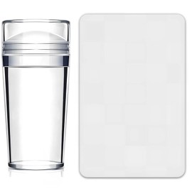 French Tip Tool,Nail Art Stamper Kit for DIY together,Home Manicure Starter Tool Salon(2 PCS)