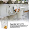 Mipcase 8 Pcs Downspout Filter Gutter Cover Flexible Aluminum Leaf