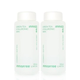 Innisfree Green Tea Hyaluronic Acid Skin 170mL x 2 / 이니스프리 그린티 히알루론산 스킨 170mL 2개