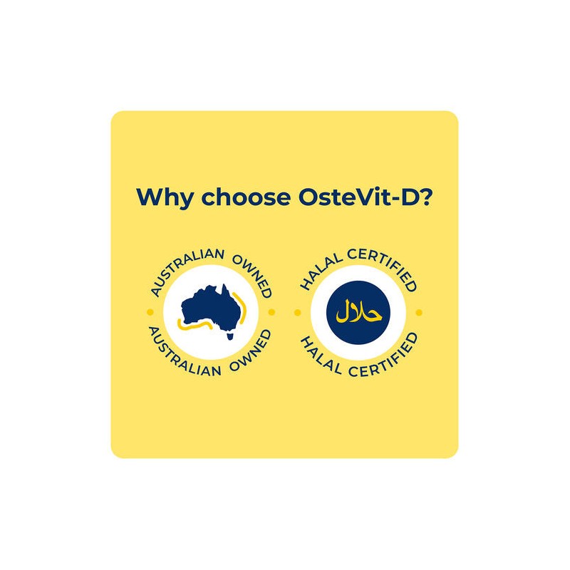 OsteVit-D One-A-Day Vitamin D3 60 Tablets