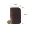 Hesena Miniature Notebook - Handmade Leather Cover